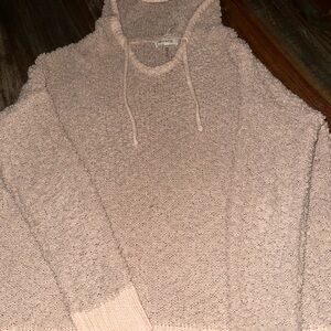 Miracle Cozy Popcorn Hoodie- Light Pink